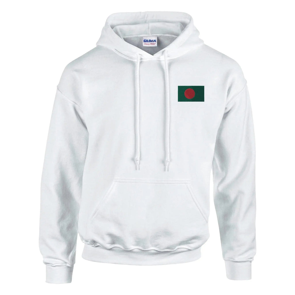 Sweat à capuche bangladesh broderie couleur coton mélangé