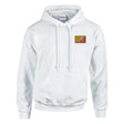 Sweat à capuche bhoutan coton mélangé broderie couleur