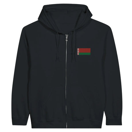 Sweat à capuche biélorussie coton mélangé broderie couleur