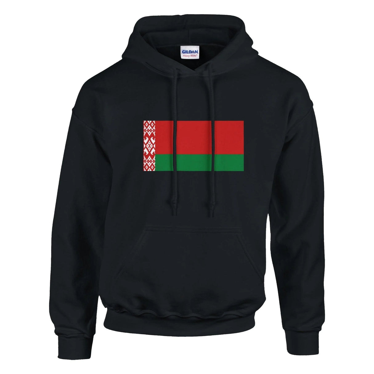 Sweat à capuche biélorussie coton mélangé imprimé