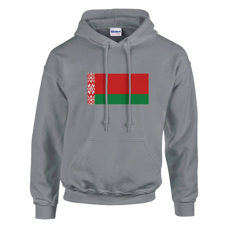 Sweat à capuche biélorussie coton mélangé imprimé
