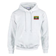 Sweat à capuche birmanie brodé coton mélangé durable