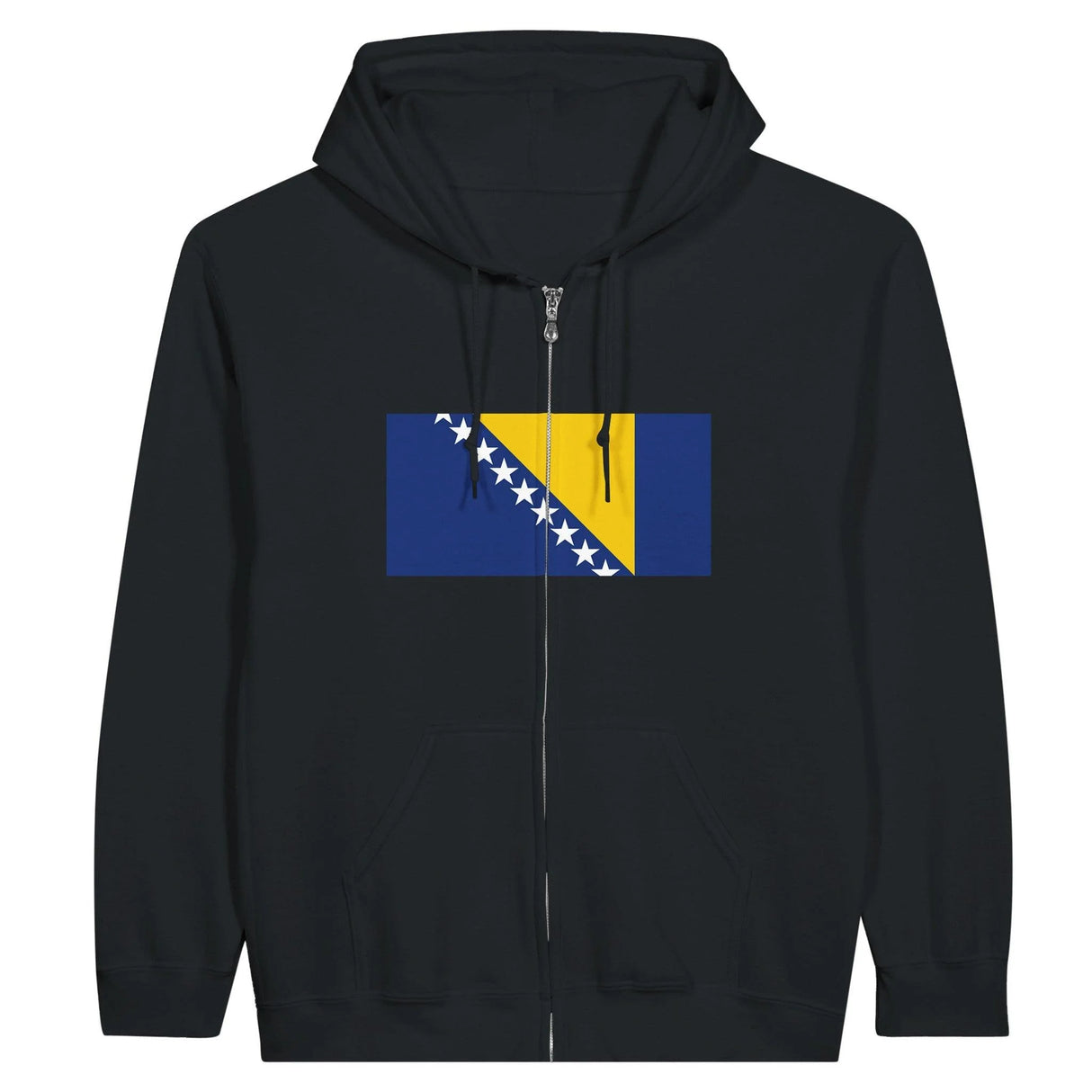 Sweat à capuche bosnie-herzégovine coton broderie couleur