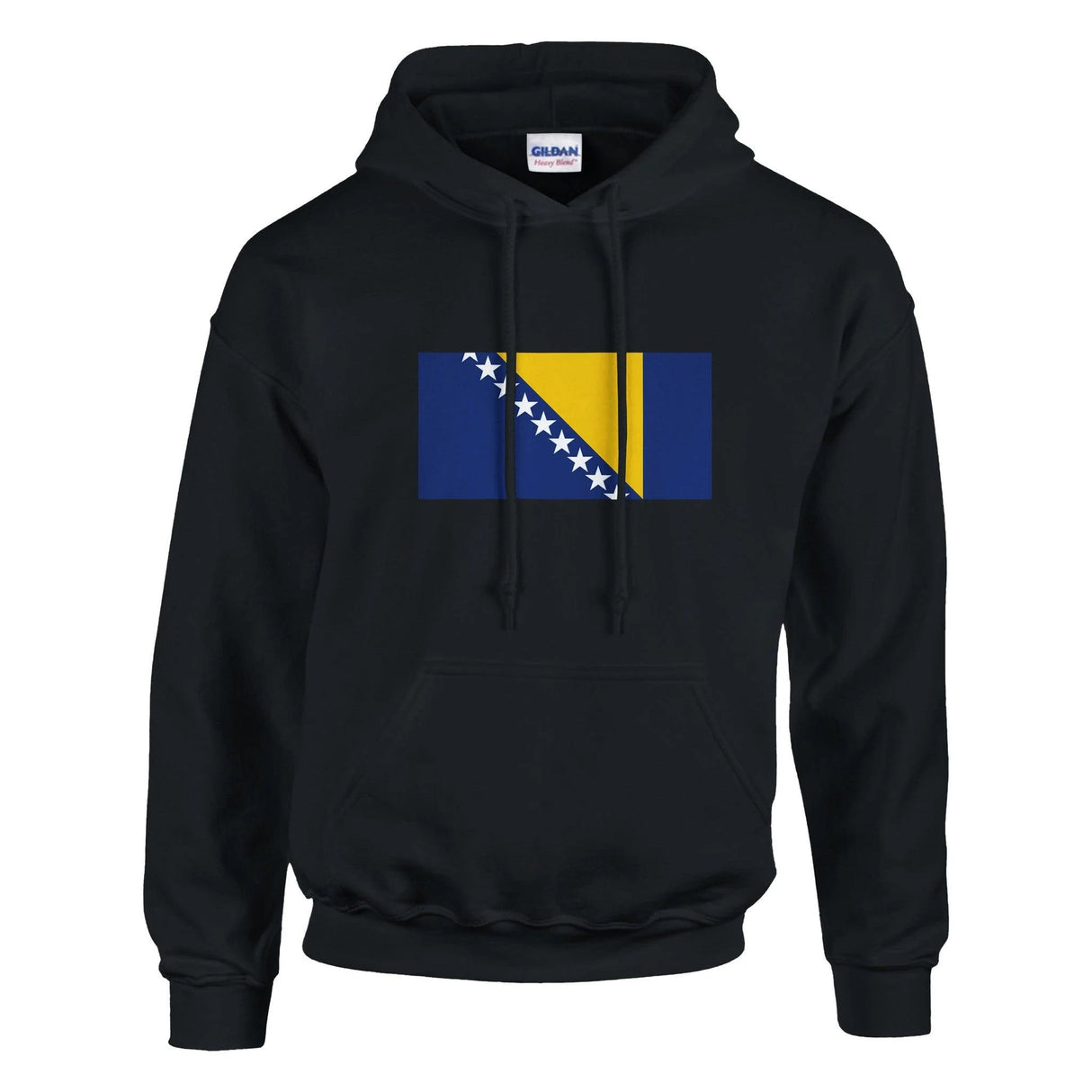 Sweat à capuche bosnie-herzégovine coton mélangé imprimé