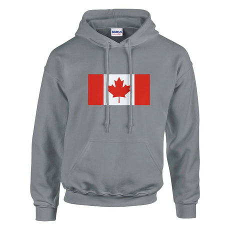 Sweat à capuche canada coton mélangé broderie confortable