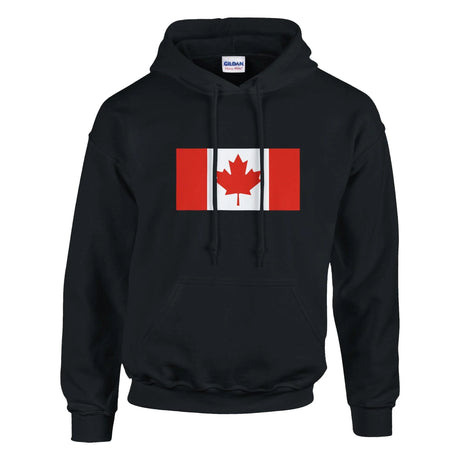Sweat à capuche canada coton mélangé broderie confortable