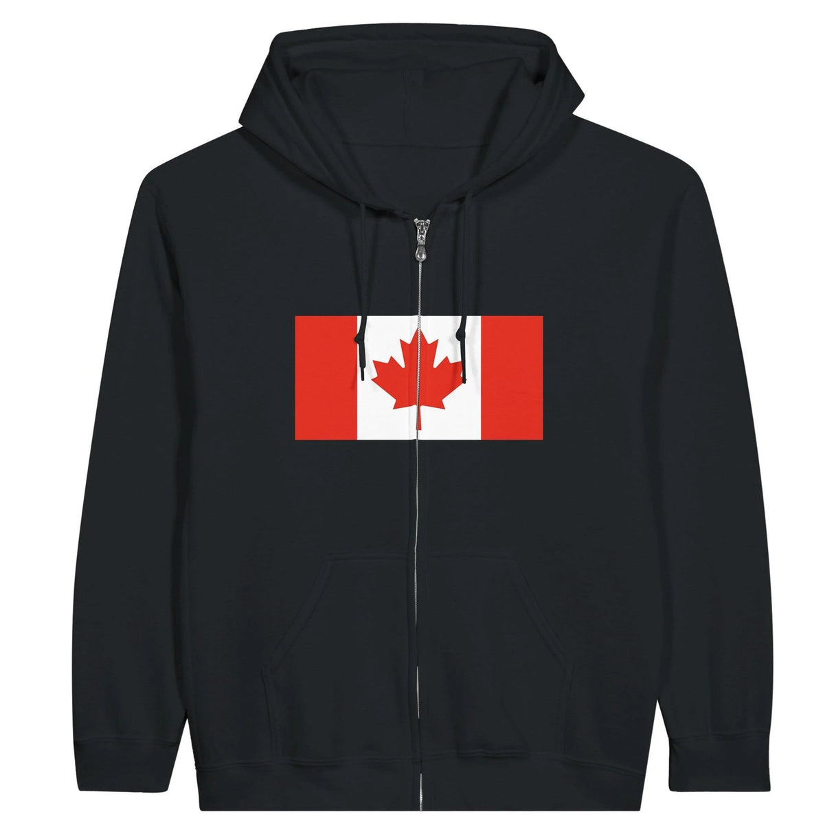 Sweat à capuche canada coton mélangé broderie confortable