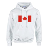 Sweat à capuche canada coton mélangé broderie confortable