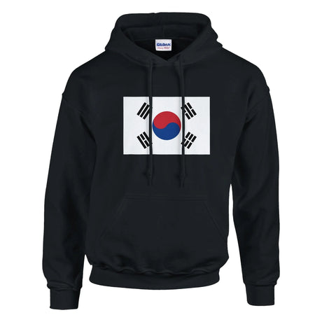 Sweat à capuche corée du sud coton mélangé broderie