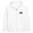 Sweat à capuche corée du sud coton mélangé broderie couleur