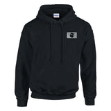Sweat à capuche corse brodé coton mélangé capuche drapeau