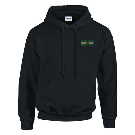 Sweat à capuche dominique broderie couleur coton mélangé