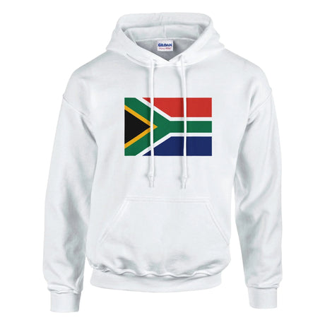 Sweat à capuche drapeau afrique du sud coton mélangé