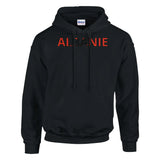 Sweat drapeau albanie en écriture - pixelforma