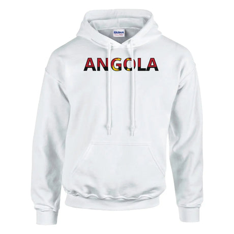 Sweat drapeau angola en écriture - pixelforma