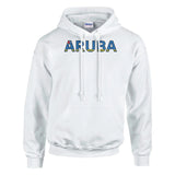 Sweat drapeau aruba en écriture - pixelforma