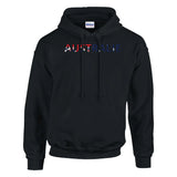 Sweat drapeau australie en écriture - pixelforma