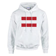 Sweat à capuche drapeau autriche coton mélangé brodé