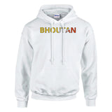 Sweat drapeau bhoutan en écriture - pixelforma