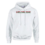 Sweat drapeau biélorussie en écriture - pixelforma