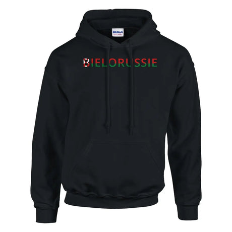 Sweat drapeau biélorussie en écriture - pixelforma