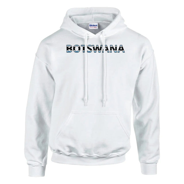 Sweat drapeau botswana en écriture - pixelforma