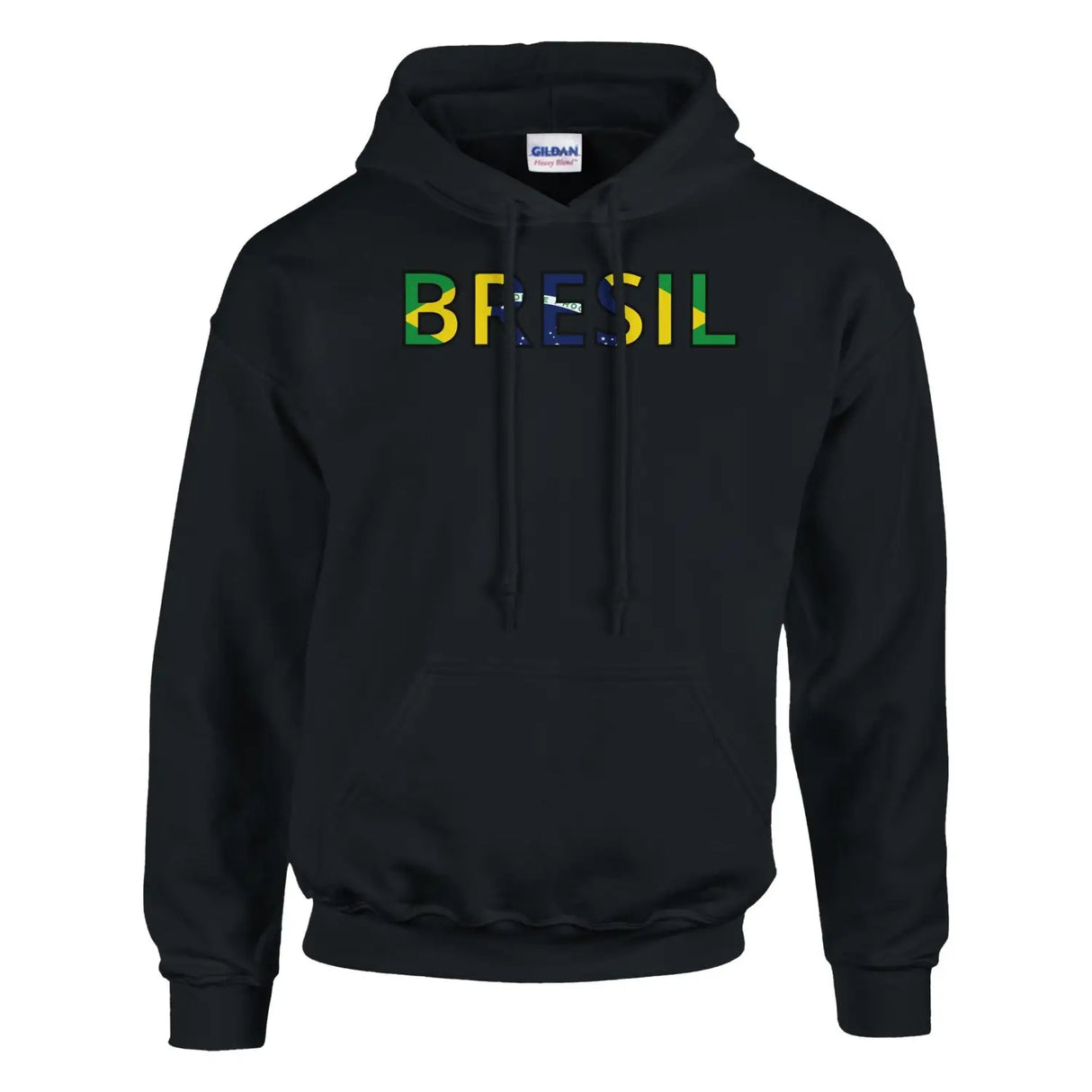 Sweat drapeau brésil en écriture - pixelforma