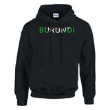 Sweat drapeau burundi en écriture - pixelforma