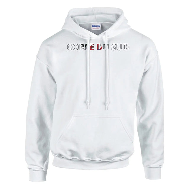 Sweat drapeau corée du sud en écriture - pixelforma