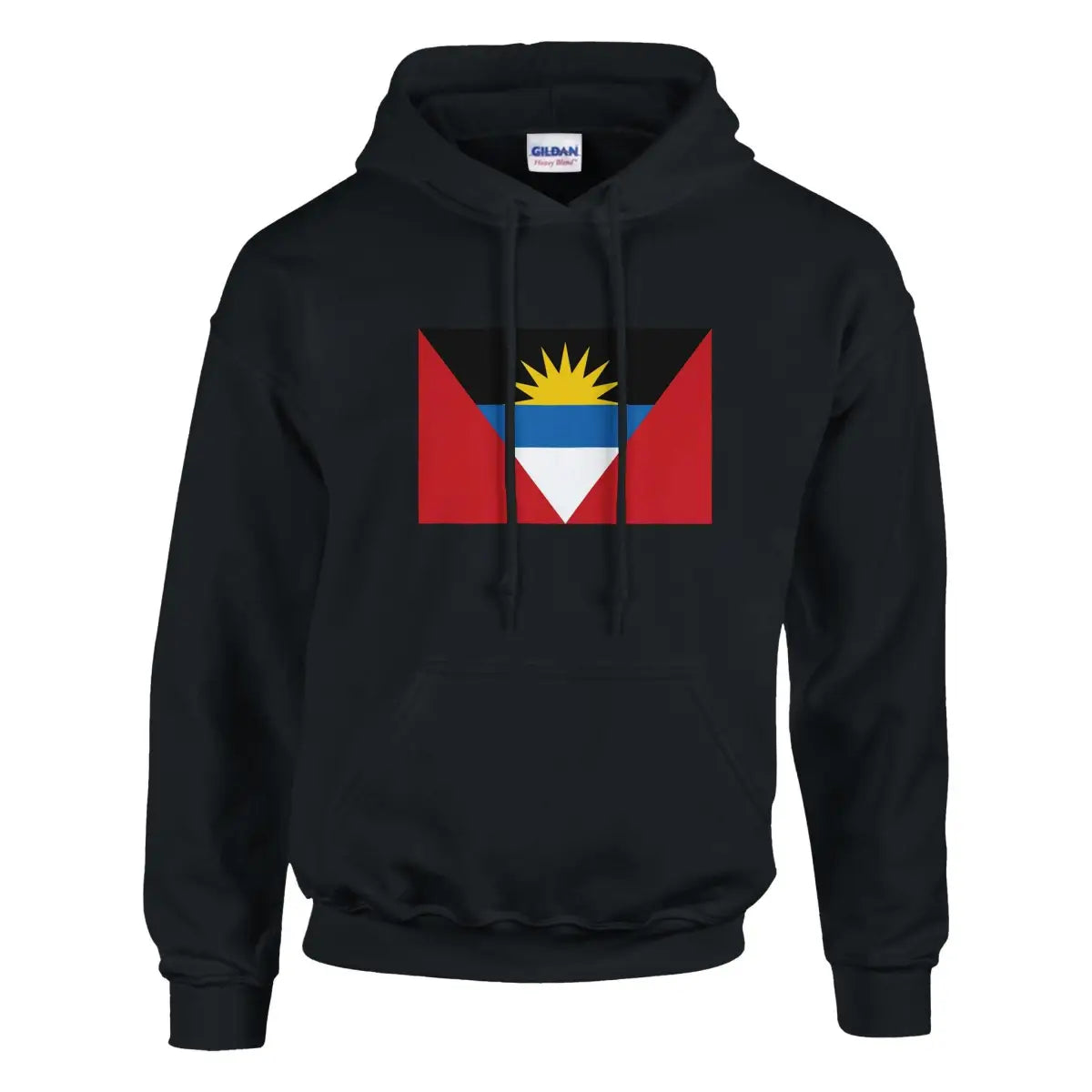 Sweat à capuche Drapeau d'Antigua-et-Barbuda - Pixelforma 