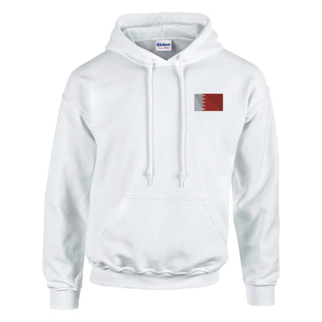 Sweat à capuche drapeau de bahreïn en broderie - pixelformaflag