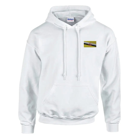 Sweat à capuche drapeau de brunei en broderie - pixelformaflag