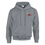Sweat à capuche drapeau de gibraltar en broderie - pixelformaflag