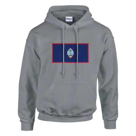 Sweat à capuche Drapeau de Guam - Pixelforma 