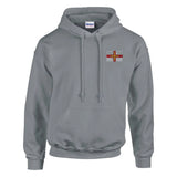 Sweat à capuche drapeau de guernesey en broderie - pixelformaflag