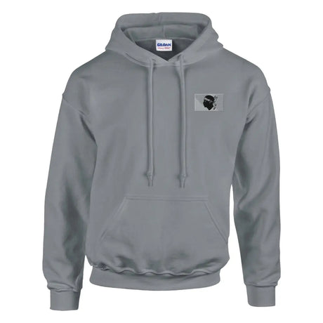 Sweat à capuche drapeau de la corse en broderie - pixelformaflag