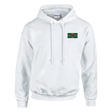 Sweat à capuche drapeau de la dominique en broderie - pixelformaflag