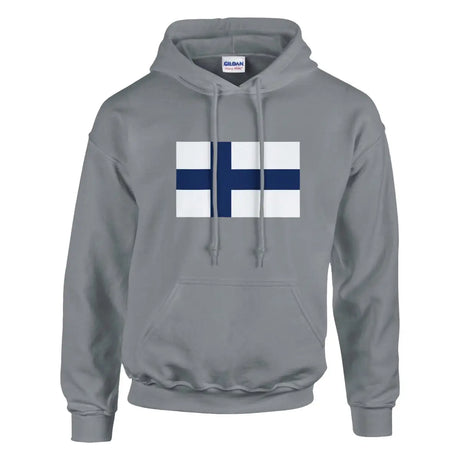 Sweat à capuche Drapeau de la Finlande - Pixelforma 