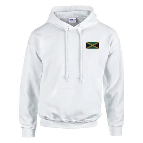 Sweat à capuche drapeau de la jamaïque en broderie - pixelformaflag