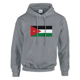 Sweat à capuche Drapeau de la Jordanie - Pixelforma 