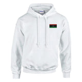 Sweat à capuche drapeau de la libye en broderie - pixelformaflag