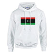 Sweat à capuche libye coton mélangé broderie couleur