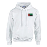 Sweat à capuche drapeau de la martinique en broderie - pixelformaflag