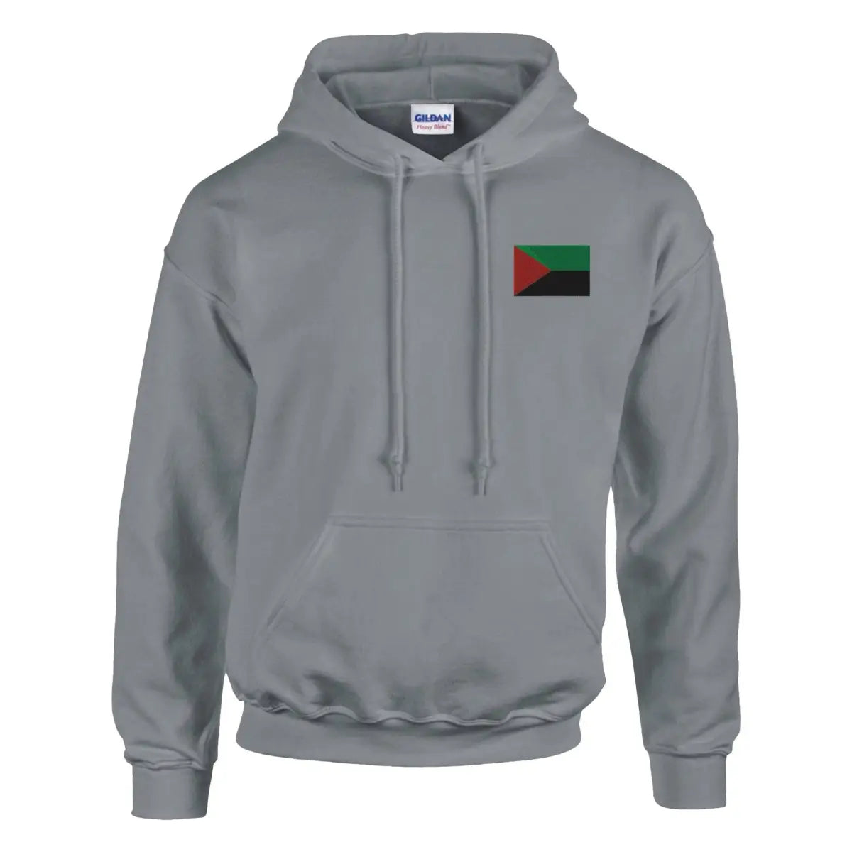 Sweat à capuche drapeau de la martinique en broderie - pixelformaflag