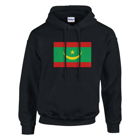 Sweat à capuche Drapeau de la Mauritanie - Pixelforma 