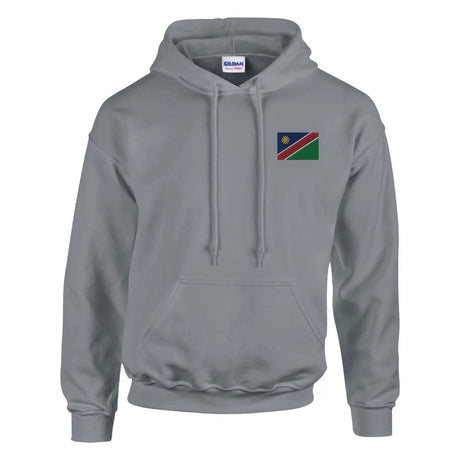 Sweat à capuche drapeau de la namibie en broderie - pixelformaflag