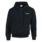 Sweat à capuche drapeau de la palestine en broderie - pixelformaflag