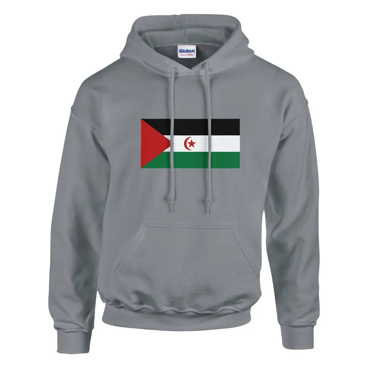 Sweat à capuche Drapeau de la République arabe sahraouie démocratique - Pixelforma 