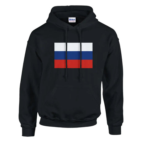 Sweat à capuche drapeau de la russie - pixelformaflag