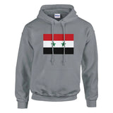 Sweat à capuche Drapeau de la Syrie - Pixelforma 